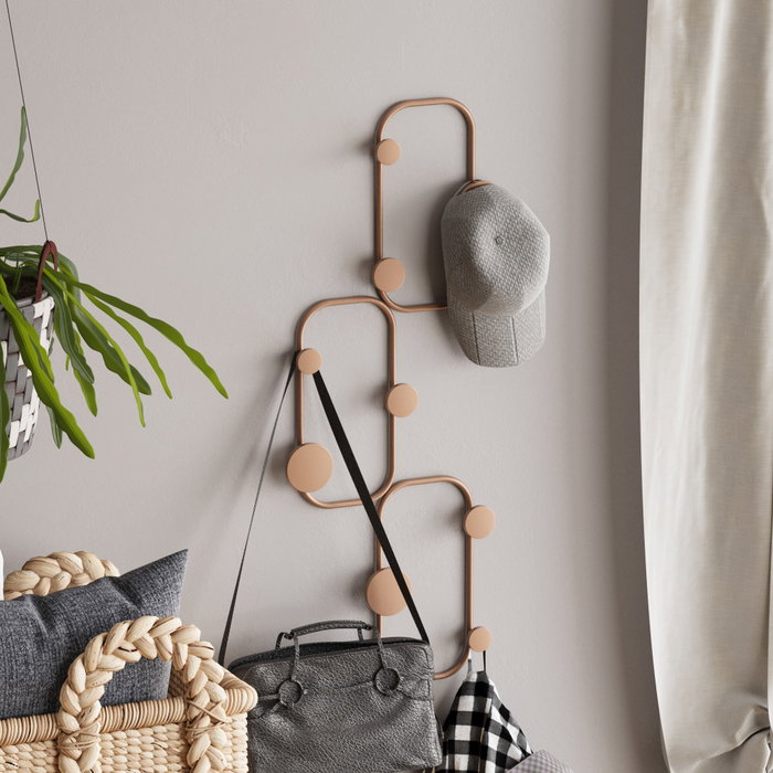 Wallity Lizzard-C Gancho de pared metálico en Cobre Wallity Lizzard-C Gancho de pared metálico en Cobre